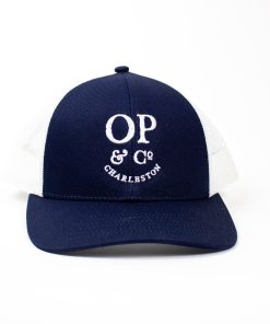 Oliver Pluff & Co 100% Cotton Front Mesh Back Trucker Hat