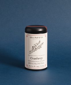 Cranberry Teabags Tea Tin