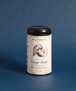 Ginger Peach Teabags Tea Tin